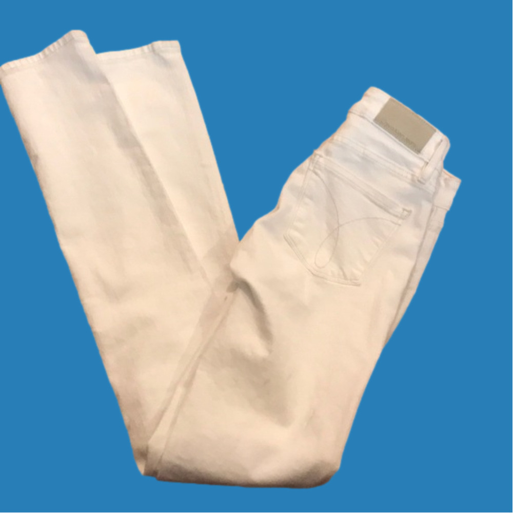 Nwt Calvin Klein white jeans